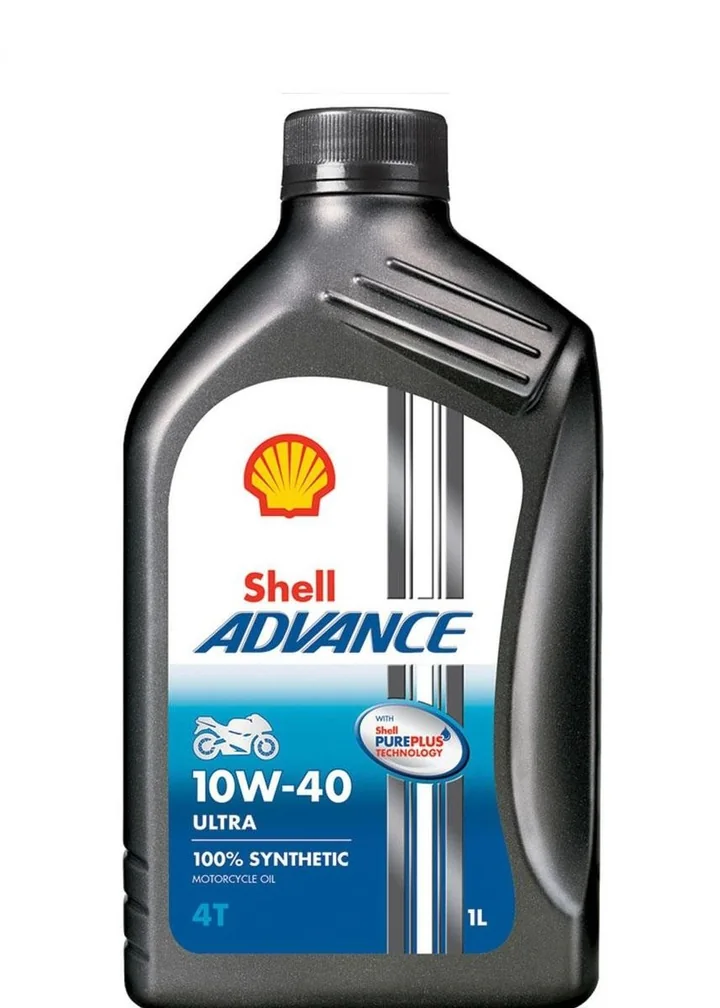 Shell Advance 4T Ultra 10W-40 · 1 L